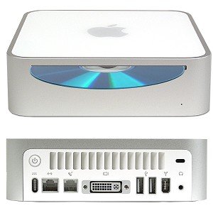 Apple Mac Mini G4 PowerPC G4 1.25GHz 512MB 40GB CDRW/DVD Radeon 9200 OS X