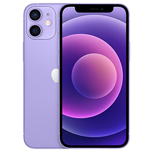 Apple iPhone 12, 128GB, Purple – Unlocked (Renewed)