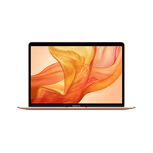 Apple MacBook Air (13-inch Retina display, 1.6GHz dual-core Intel Core i5, 128GB) – Gold (Renewed)