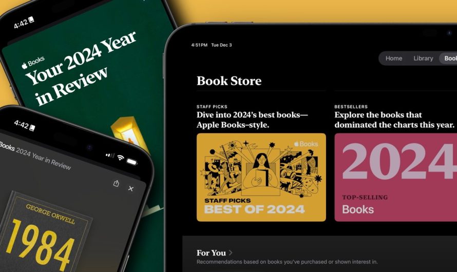 Apple Books celebrates 2024 with collections and Year in Review